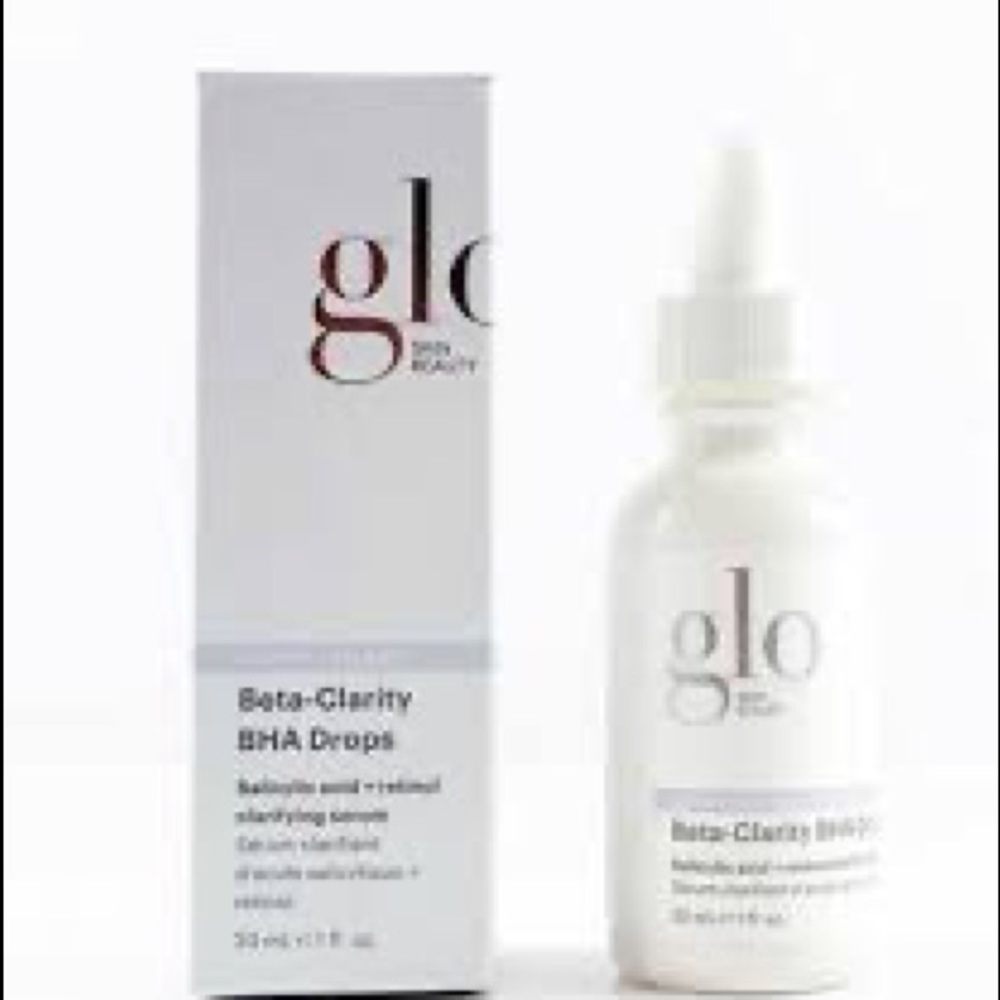 Glo Skin Beauty Beta Clarity BHA Drops Salicylic Acid Retinol Face Serum